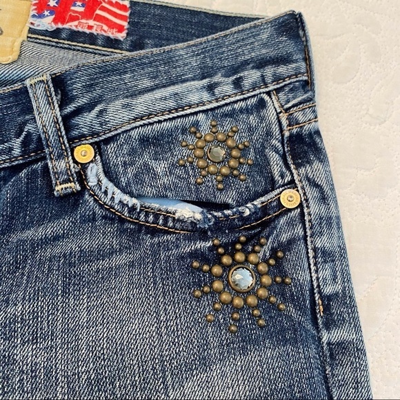 7 for All Mankind Limited Edition Studded Jeans - Picture 15 of 16